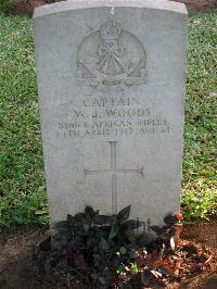 Dar Es Salaam War Cemetery - Woods, Walter James